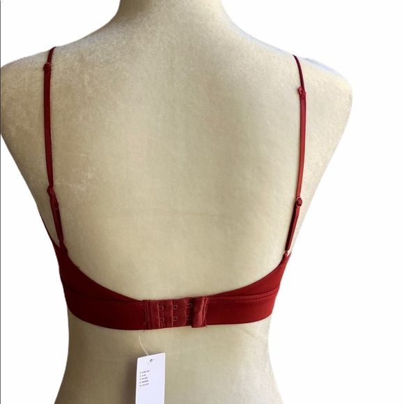 NWT Urban Outfitters Silky Triangle Bra - Picture 8 of 10